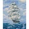 8" x 10" Vintage Ship Paint-by-Number Kit with Wood Display Hanger by Artist's Loft®